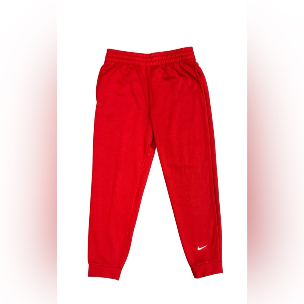 Nike Therma-FIT Boy's L University Red Training Pants
